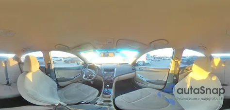 2012 Hyundai Accent Gls z USA, uszkodzony, nr VIN KMHCU4AEXCU130430